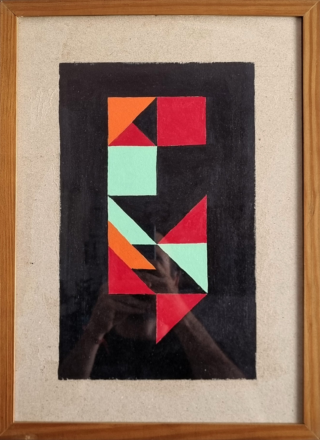 multiplus . medidas: 30x43 técnica: acrílica sobre papel moldura madeira e vidro ano: 2019
